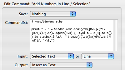 Edit Bundle Item in TextMate