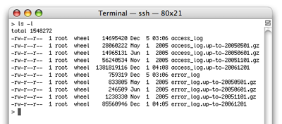 Terminal Window