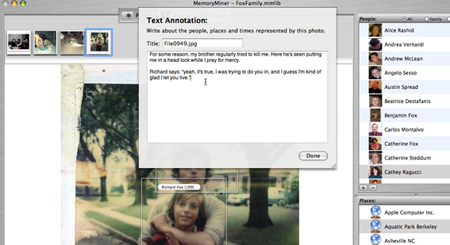 MemoryMiner Screenshot