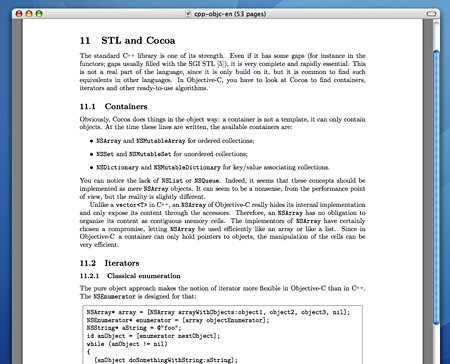 Objective-C Guide for C++ Programmers